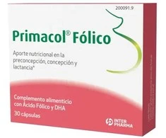 "Interpharma Primacol Folic" 30 kapsulių