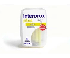Interprox Plus Mini tarpdančių šepetėliai, 10 vnt.