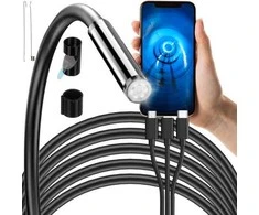 ISO TRADE Endoskopas - inspekcijos kamera 2m, Full HD, 8 LED