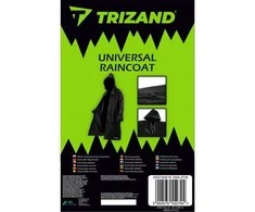 ISO TRADE Lietaus apsiaustas Trizand 21840 Juodas