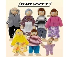 ISO TRADE Miniatiūrinės lėlės 7 vnt. - Kroozelis 19764