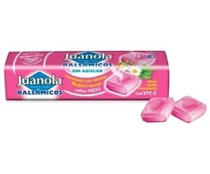 Juanola braškių su vitaminu C saldainiai 30g