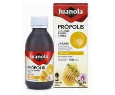 Juanola Propolio medaus ir čiobrelių sirupas 150ml
