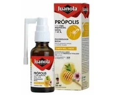 Angelini Juanola Propolis su medumis, ežiuole, šalaviju ir vitaminu B3 30ml