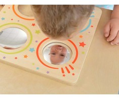 Masterkidz Sensorycinė Tablica su Veidrodžiais ir Lęšiais