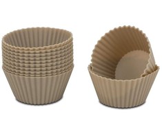 Keksiukų kepimo forma silikoninė MISTY 6,5 cm 12 vnt.