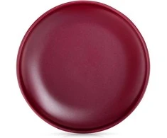 Keramikteller Dessertteller Frühstücksteller Teller aus Keramik bordeauxrot SOHO 20,5 cm