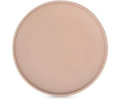 Keramikteller Speiseteller Flachteller Teller aus Keramik beige SOHO 27 cm