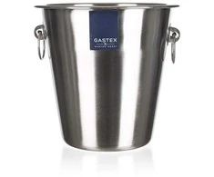 Kibirėlis šampanui iš metalo 21cm