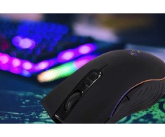 Kilimėlis Optinė pelė su RGB apšvietimu, 12,5 cm