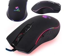Kilimėlis Optinė pelė su RGB apšvietimu, 12,5 cm