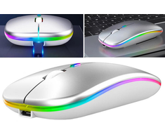 Belaidė pelė su RGB apšvietimu ir USB-C jungtimi