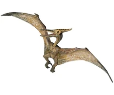 Kolekcionieriaus figūrėlės pteranodonas, papo