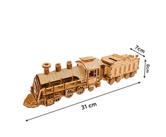 Dėlionė 3D Puzzle - Kruzzel Locomotive 26515