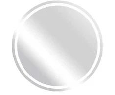 LED Apšviestas Veidrodis 80 cm Su Lietiminiu Jungikliu