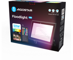 Aigostar LED Prožektorius 50W RGB