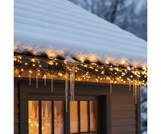 Ledinys LED Kalėdinės šviesos 1512 LED 11 m Šiltas baltas apšvietimas