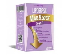 Lipograsil Max Block 5 in 1 120 kapsulių