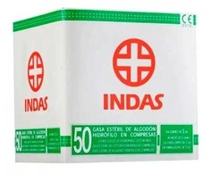 "Lisubel" sterilūs marlės pagalvėlėlės iš hidroforinės medvilnės 50U