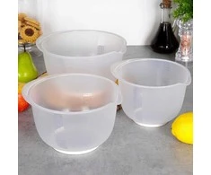 Maišymo dubenys 1,5 / 2 / 2,5 l rinkinys 3 vnt.