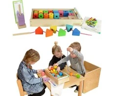 Masterkidz Medinė Žaidimų Nėrimo Rinkinys
