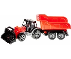 Choinski „Max Tractor“ su įkrovikliu ir priekaba - 350 modelis