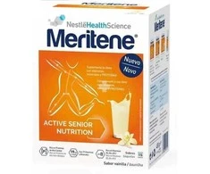 Meritene Meriteno vanilės skonio kokteiliai 15 vnt