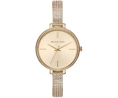 Michael Kors Moteriškas Laikrodis Jaryn MK4544 auksinis/blakstienis