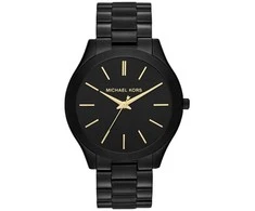 MICHAEL KORS Moteriškas laikrodis MK3221 - SLIM RUNWAY (zm500e) juodas