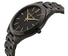 MICHAEL KORS Moteriškas laikrodis MK3221 - SLIM RUNWAY (zm500e) juodas