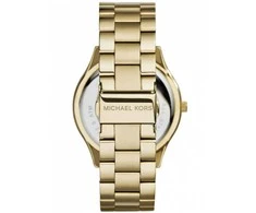 Michael Kors Moteriškas Laikrodis MK3435 - Auksinis, Žalias Ciferblatas