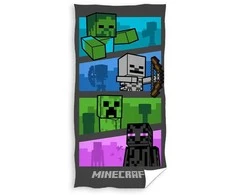 MCU „Minecraft“ vonios rankšluostis 70 x 140 cm