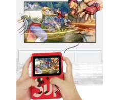 „Mini Portable Console SP 400“ retro žaidimų konsolė - raudona (vienam žaidėjui)