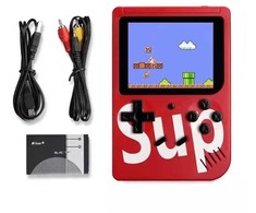 „Mini Portable Console SP 400“ retro žaidimų konsolė - raudona (vienam žaidėjui)