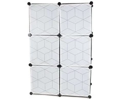 Modular wardrobe for clothes, bookcase, cupboard