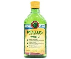 MOLLER´S Moller's Moller's citrinų skonio menkių taukai 250ml