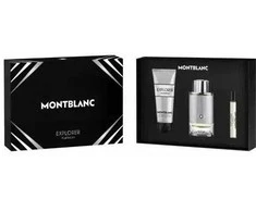 Mont Blanc Montblanc Explorer Platinum Eau De Perfume Purškiklis 100ml rinkinys vyrams 3 vnt