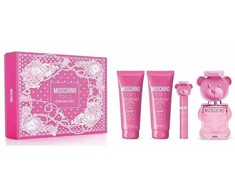 Kvepalų rinkinys moterims Moschino Toy 2 Bubble Gum (EDT, 100 ml + dušo želė, 100 ml + kūno losjonas, 100 ml + EDT, 10 ml)