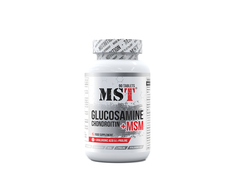 MST Gliukozaminas Chondroitinas MSM + Hialurono rūgštis - 90 tablečių