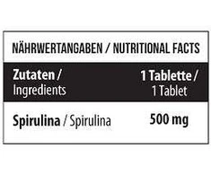 MST Spirulina 90 Tabletės