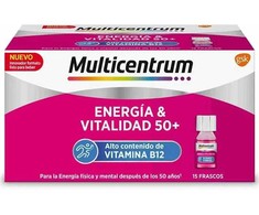 Multicentrum Multivitaminai 50+ Energija ir Vitalumas 15x7ml
