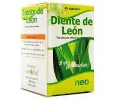 Neo Fitogranulos Diente Leon 45 kapsulių