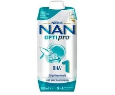 Nestle Nan Optipro 1 papildomas pienas kūdikiams nuo 6 mėnesių 500ml