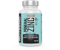 Nutrend Cinko Chelatas 15mg 100 Kapsulių
