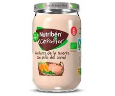 Nutribén Ecopotito Daržovės ir vištiena 235g