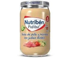 Nutribén Potito Vištiena, jautiena ir šparaginės pupelės 235g