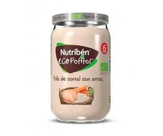 Nutribén Ecopotito Laisvai auginama vištiena su ryžiais 235g