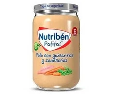 Nutribén Vištiena su žirneliais ir morkomis 235g