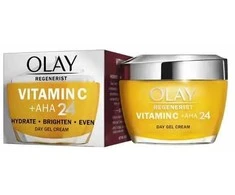 Olay Regenerist Vitamin C Aha 24 Gel Crema Día veido gelinis kremas 50ml