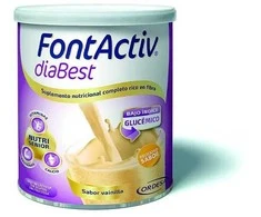 Ordesa Fontactiv Diabest Vanilla Kokteilis vanilinio skonio 400g